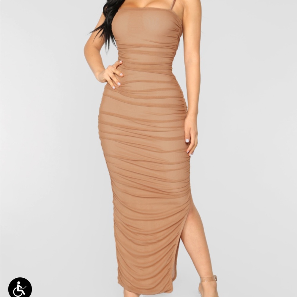 Midi dress - cream